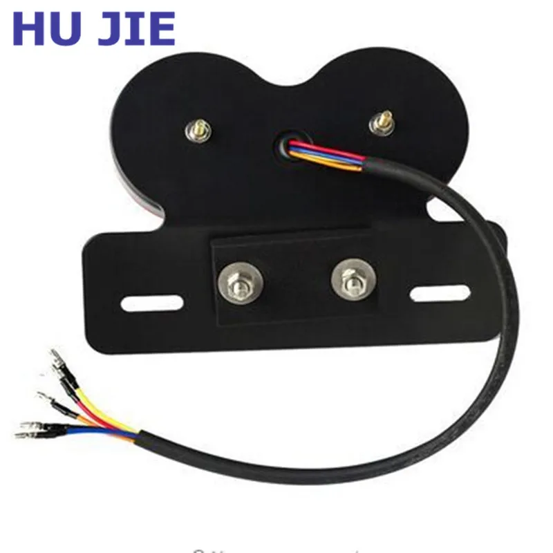 12V Винтаж Cafe Racer мигалки Универсальный мотоциклетные Ретро стоп-сигналы СИД