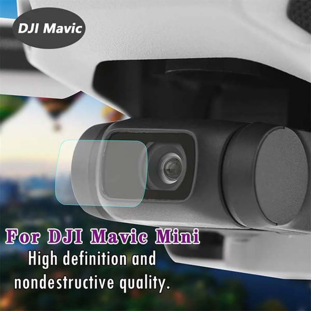 

Screen Protector Compatible Mavic Mini 9H Hardness Anti-Scratch Tempered Glass Lens Film For DJI Mavic Mini/Air2 Accessories