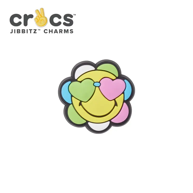 CROCS Jibbitz Smiley Flower | Обувь
