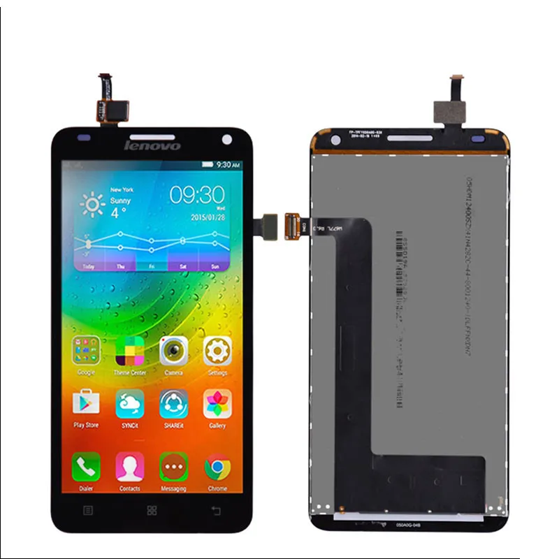 Для Lenovo S580 ЖК дисплей и сенсорный экран дигитайзер в сборе запасные части для
