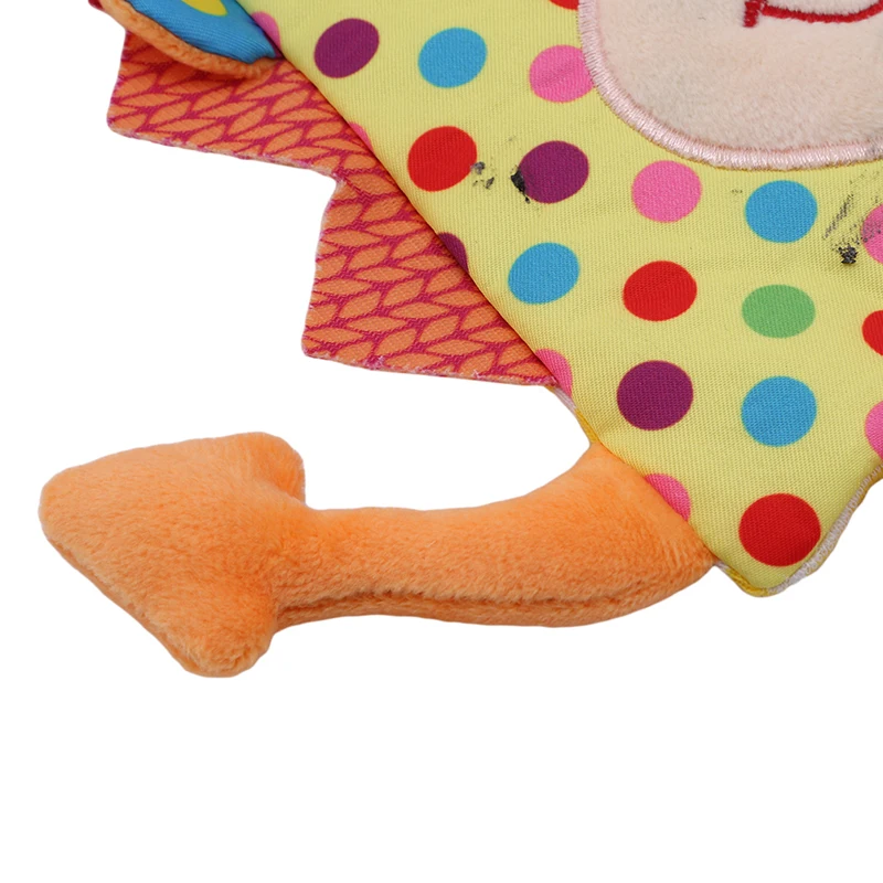 

Hot Sale Comforting Doll Infant Rattle Toys Colorful Newborn Baby Cotton Towel Grasping Soft Baby Hand Towel