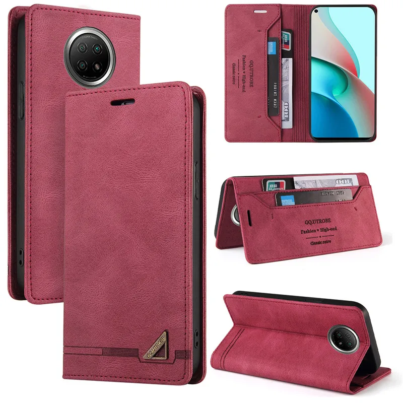 

Magnetic Flip Leather Phone Case For RedMi Note 10 10S 9S 9 8 Pro K30S K20 K40 Pro 10X 9A 9T 9C 8A 7A Wallet Card Cover Coque