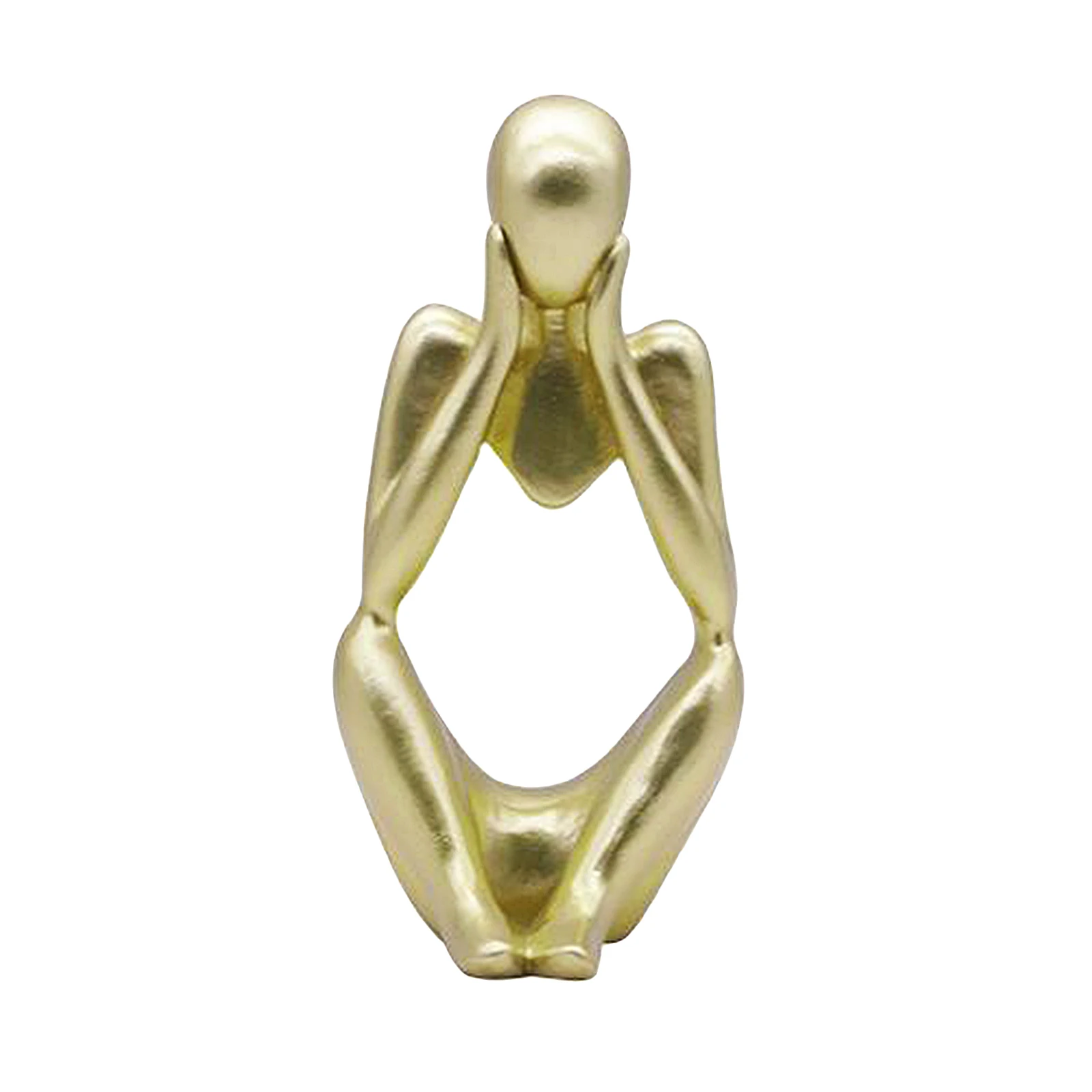 Абстрактная скульптура мыслителя креативная фигурка из смолы персонажи