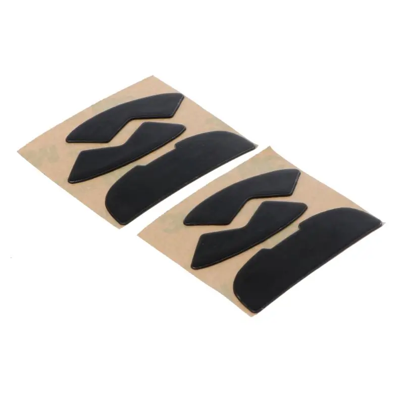 

N7MA 2Pcs 0.6mm Thickness Replace Mouse Feet Mouse Skates for logitech G300 G300S