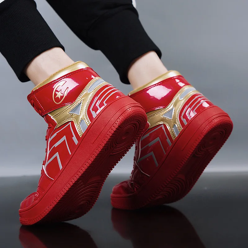 

High-quality Fashion and Comfortable 2021 New Casual Shoes for Men and Women Junior High School Students High-top Shoes Casual