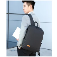 laptop computer travel usb charg backpack bags for men women solid light student school bookbag fashion simply back pack