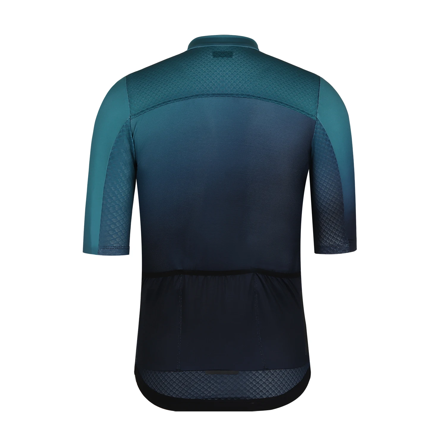 Рубашка велосипедная с коротким рукавом фиолетовый зеленый градиентный джемпер