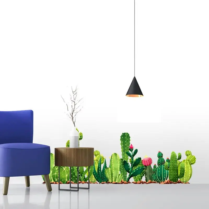 Diy суккуленты искусство цветы фотообои стены гостиной дивана задний фон Pos Z0J0 |