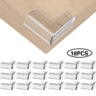 18 шт., прозрачные Угловые накладки для безопасности детей, #2P
