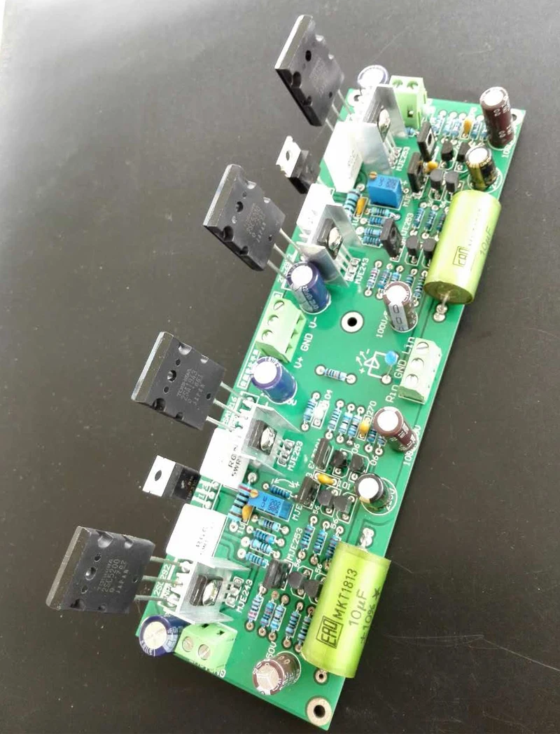 

Vogue 4-8 Ohm 2SA1943/2SC5200 Fever Discrete Power Amplifier Board HIFI Finished Board