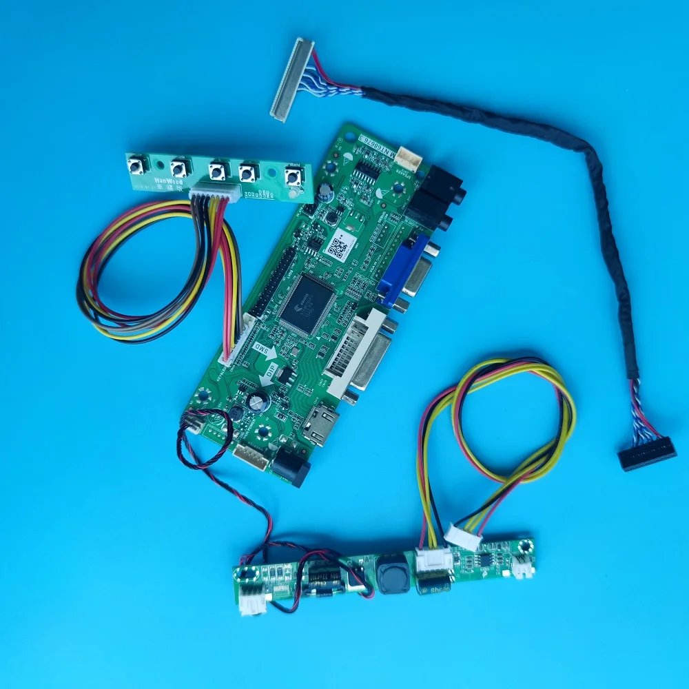 Плата контроллера M.NT68676 драйвер карты комплект DVI VGA LCD DIY LVDS 30pin для LTM230HT05/LTM230HT05-V