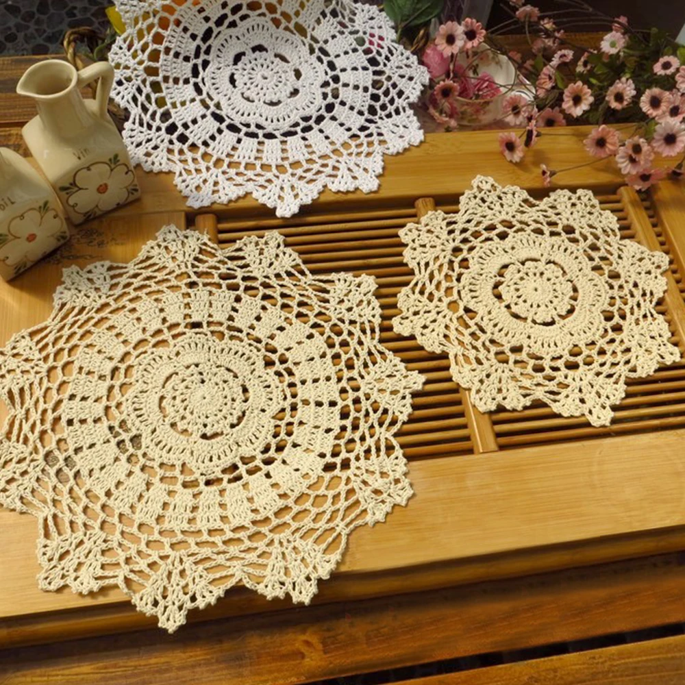 1 шт. хлопковая круглая подставка под чашку кружку кухонный Рождественский