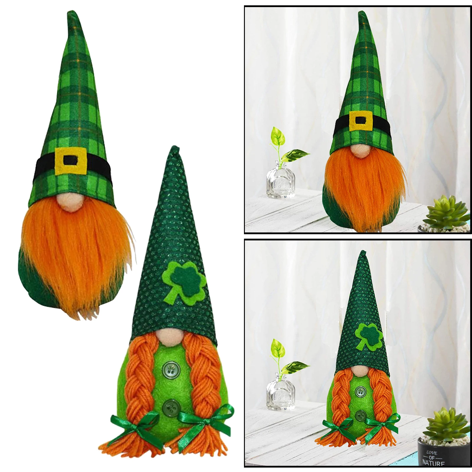 

's Day Doll Decoration Faceless Gnome Ornament for Party