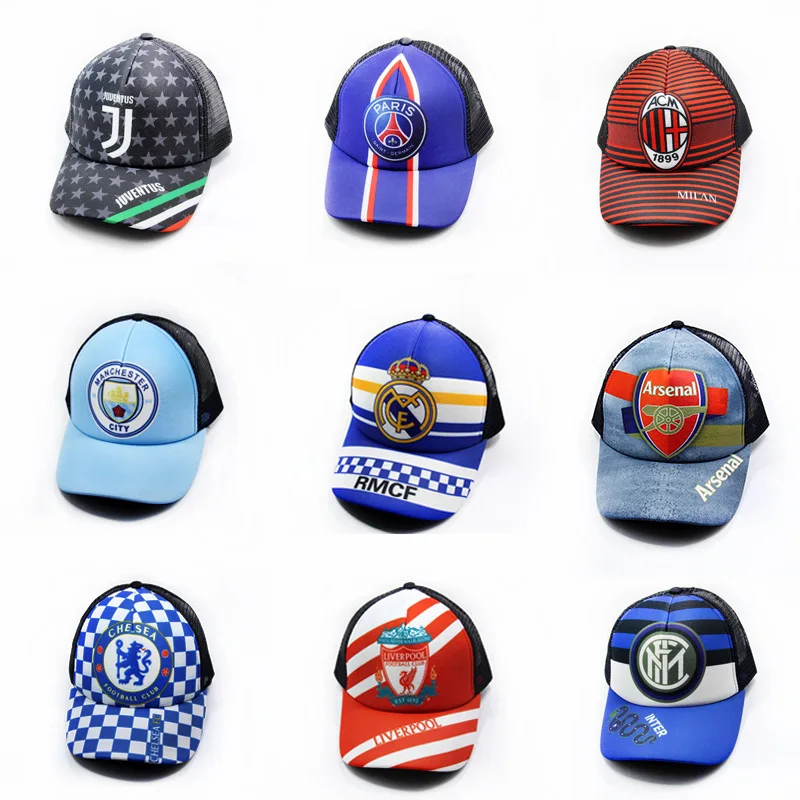 

Football Club Fans Hat 2021 Custom Football Teams Countries Team Hat Flag Banner Football Cheerleader Gift Hat Souvenir