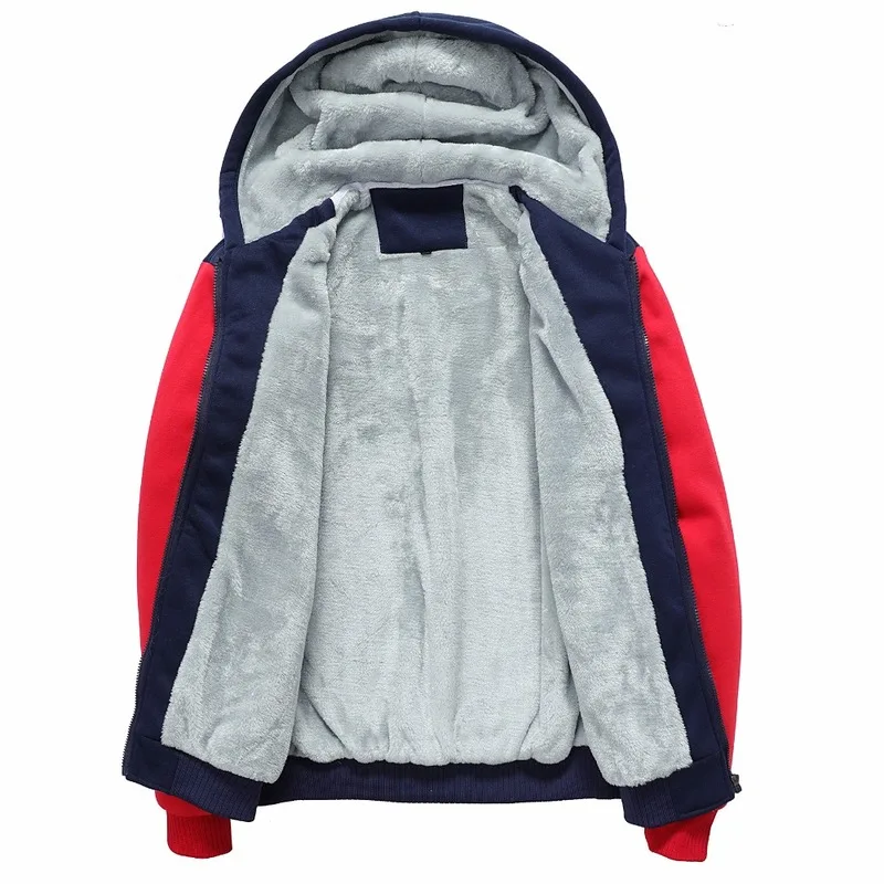 

2021 NEW Hayabusa Hoodies Winter Camouflage Sleeve Jacket Men Fleece Hayabusa Warm Fleece cotton Zipper Coat Male Tracksuit