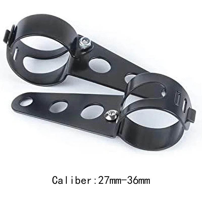 

27-36mm Motorcycle Headlight Brackets Universal Mount Stand Support
