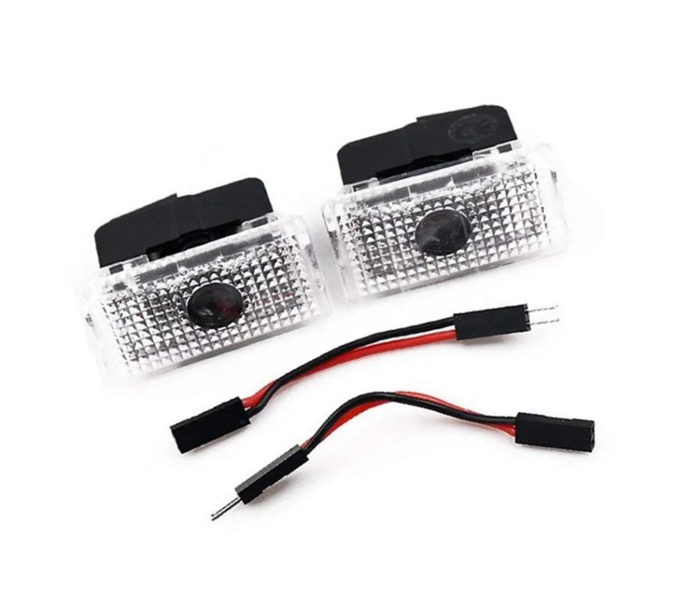 

2pcs for Tesla MODEL3 X-Model S Welcome Light LED Door Lamp Projection Lamp for Tesla Welcome Lamp Logo Light Accessory