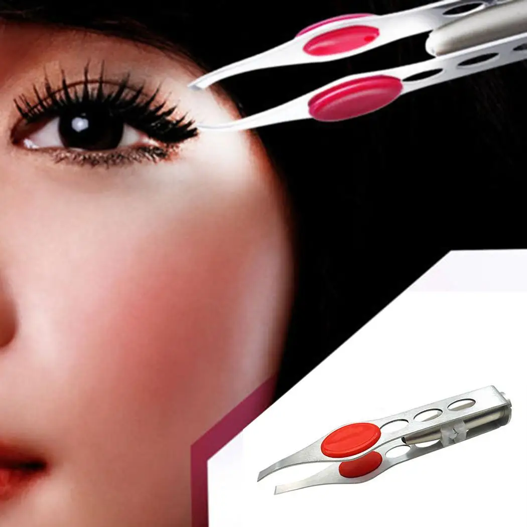 Домашний салон ресниц глаз инструмент светодиодный из нержавеющей стали макияж