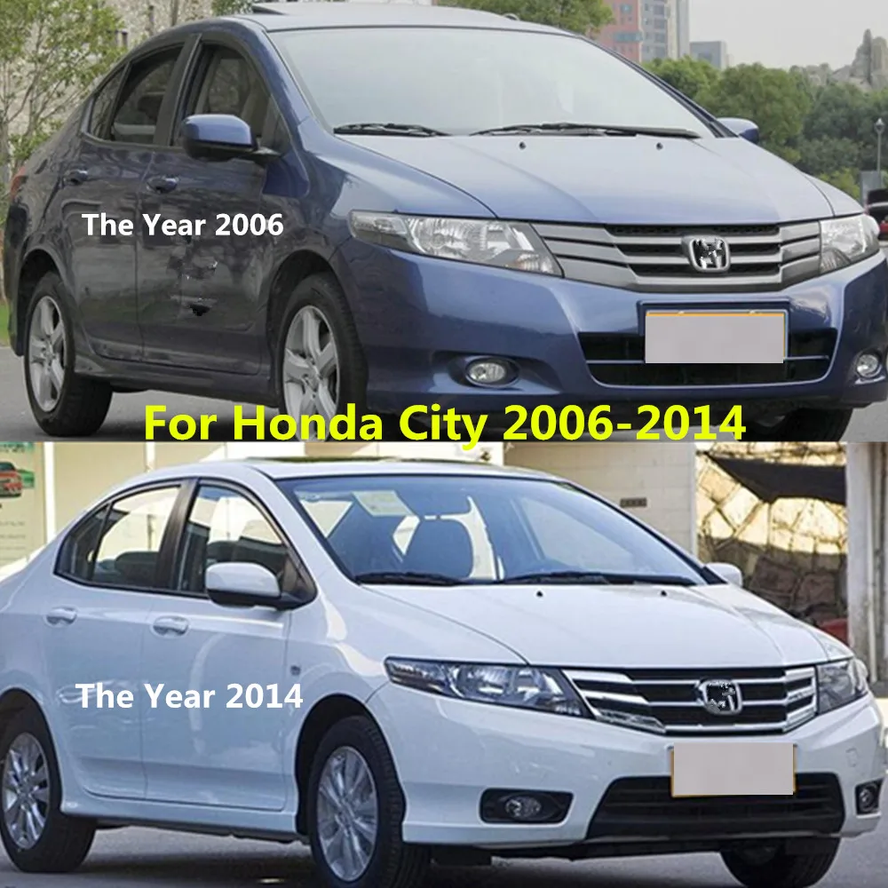 Для Honda City 2006 2007 2008 2009 2010 2011 2012 2013 2014 из углеродного волокна