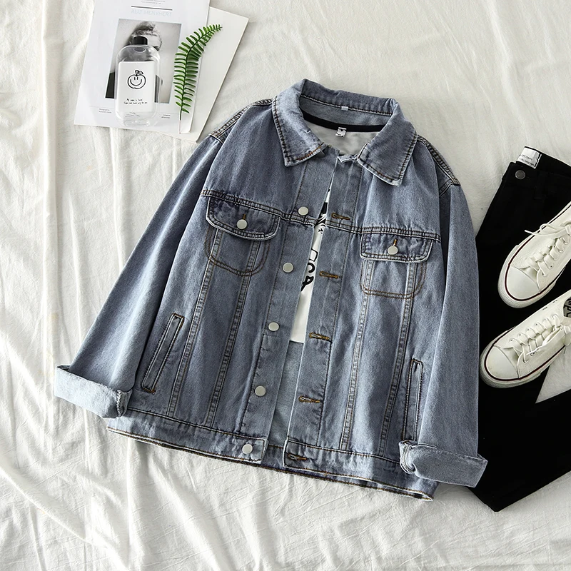 

Women's New Harajuku Style Denim Jacket