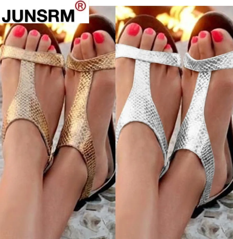 

Summer Shoes Ladies Sandals Fashion Open Toe Beach Sandals Women Rome Casual Flat Sandals Zapatos De Mujer