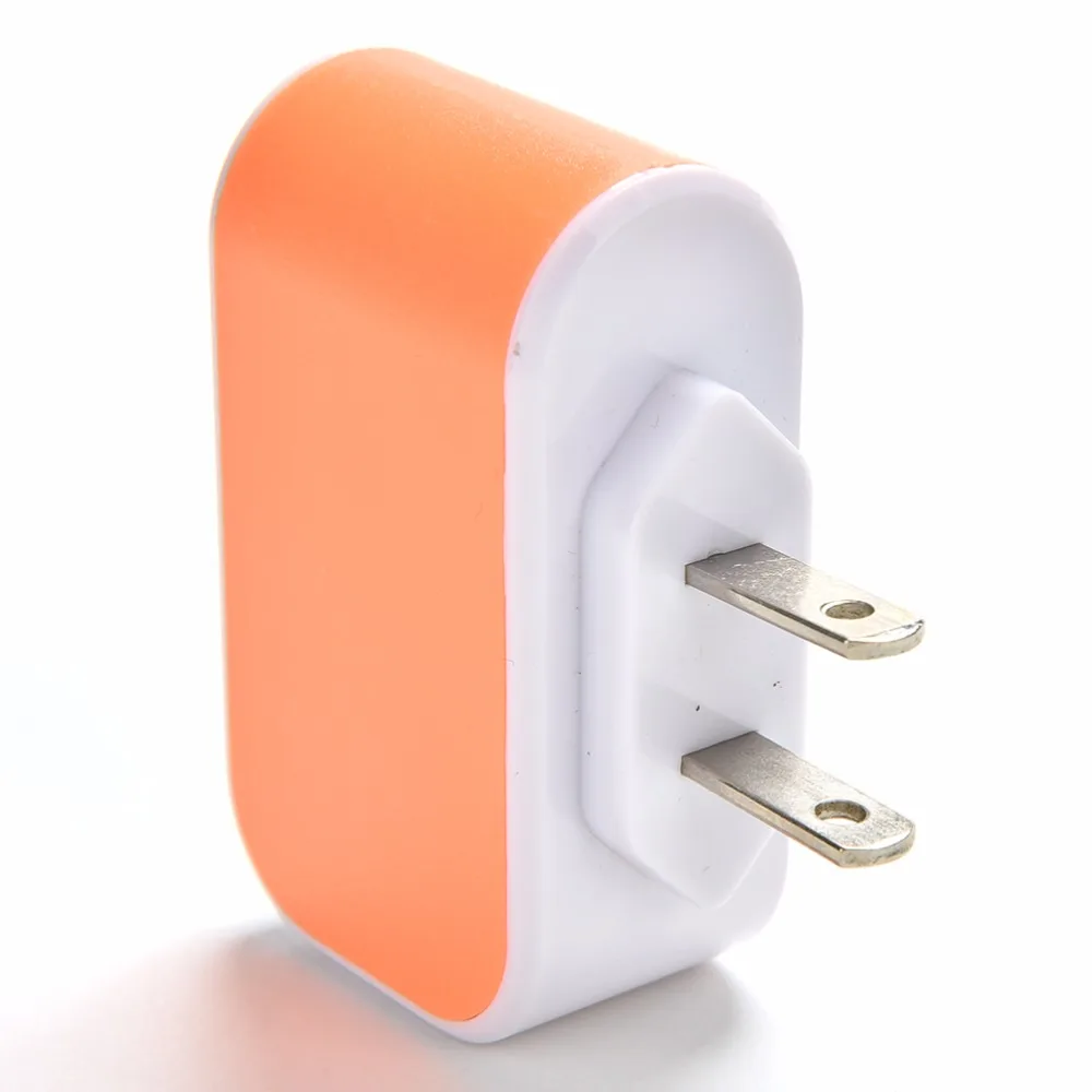 EU/ US Plug Wall Charger Station 3 Port USB Charge Charger Travel AC Power Chargers Adapter For Huawei For iPhone Drop Shipping