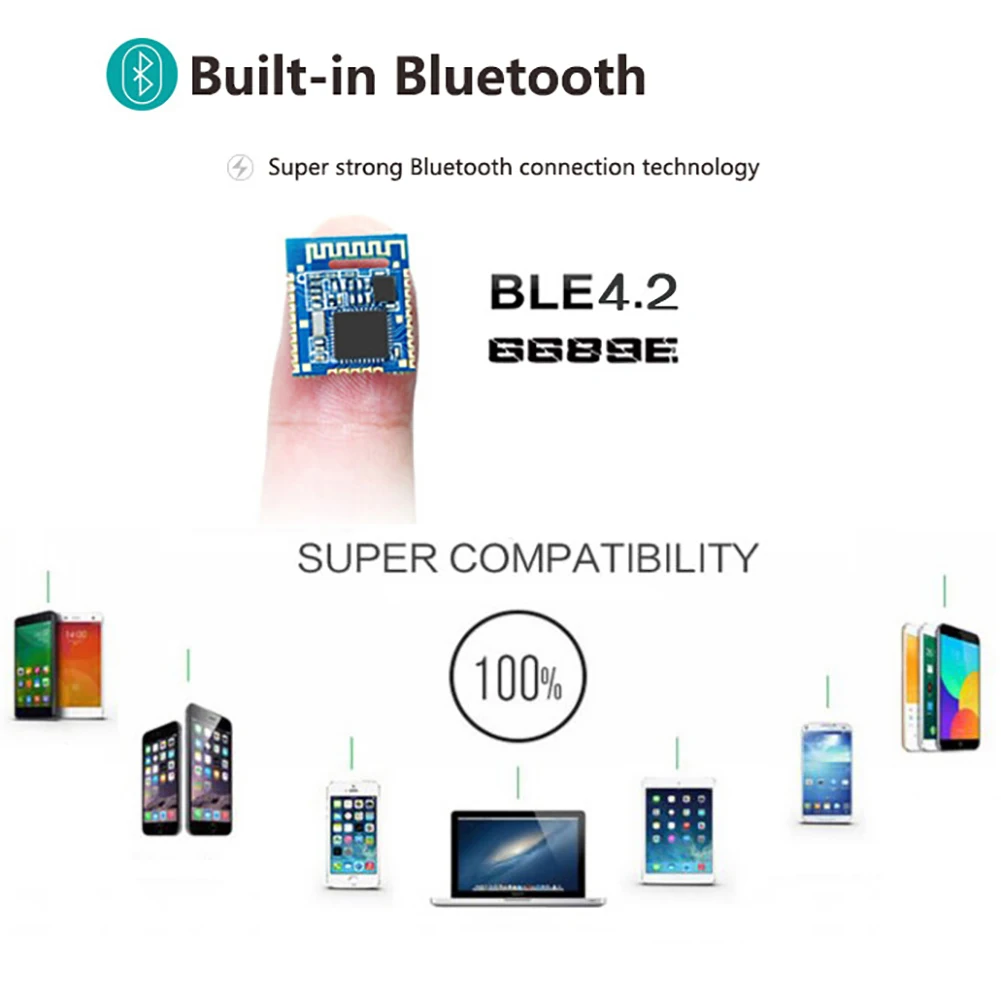 Портативный настенный CD плеер с Bluetooth и пультом дистанционного