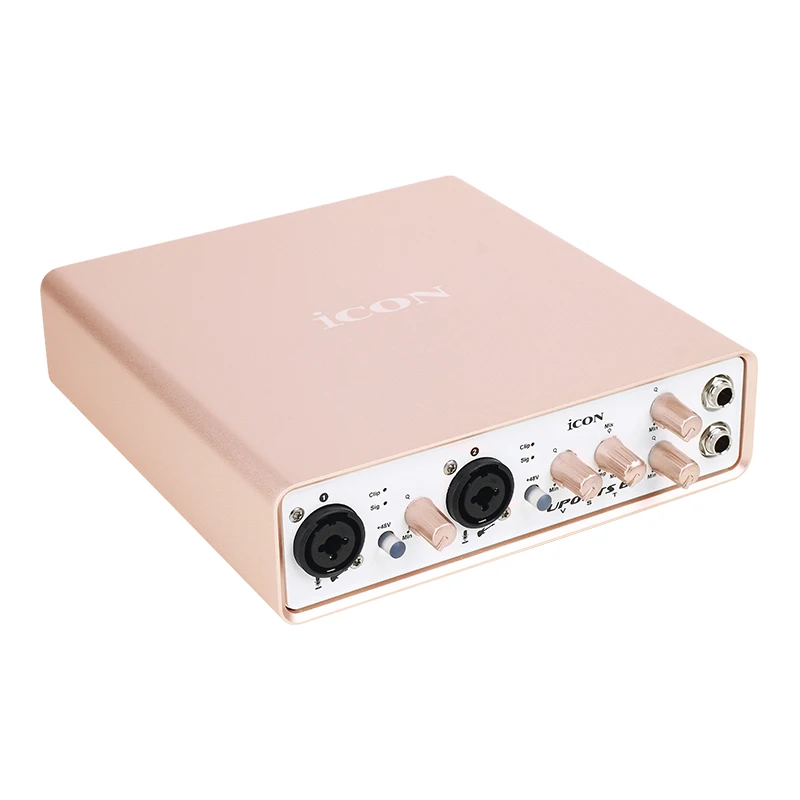 Интерфейс USB для записи ICON Uports 6 VST обеспечивает аудио вход и выход внешняя