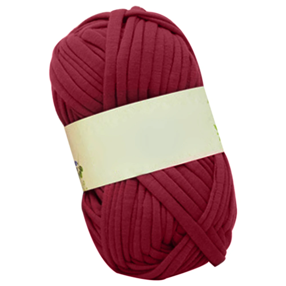 Необычная пряжа для ручного вязания толстая нить крючком тканевая рукоделия