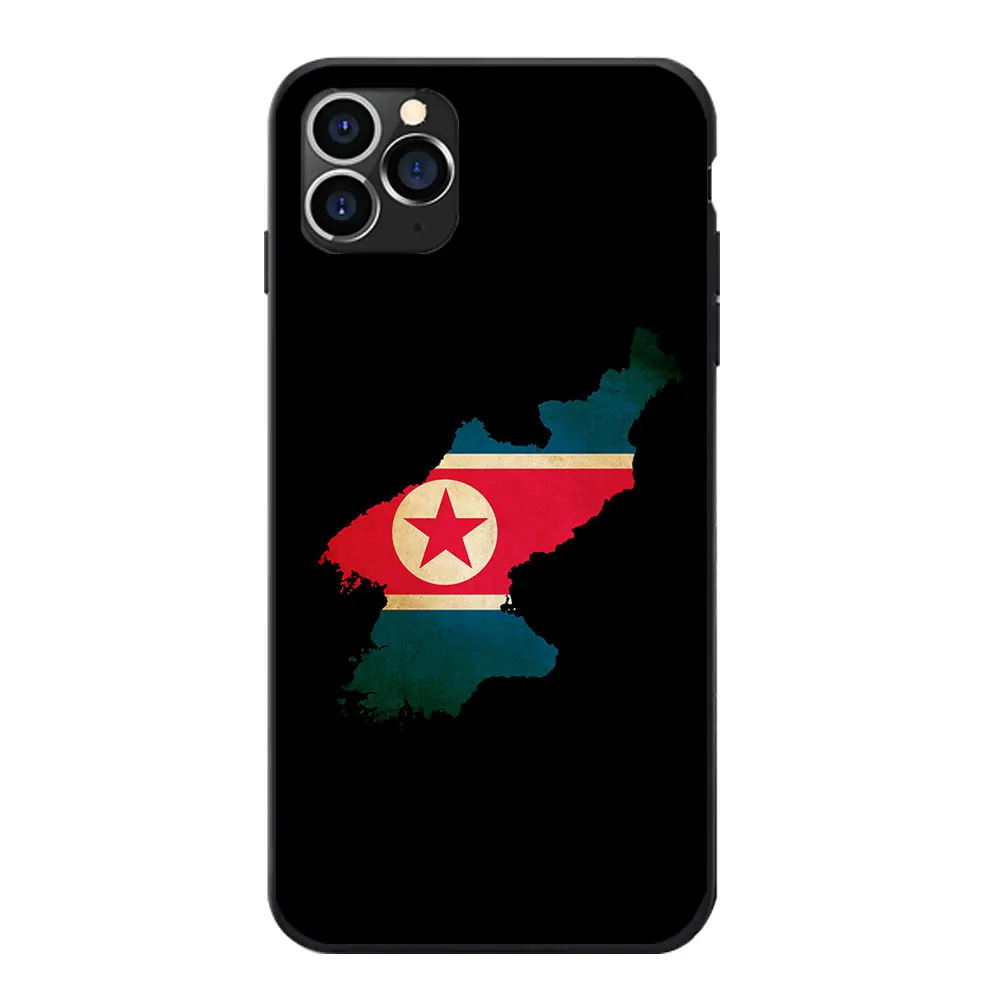 For Huawei P8 9 10 20 30 Mate Plus Pro Lite X North Korea National Flag Coat Of Arms Soft TPU Phone Cases Cover Logo | Мобильные