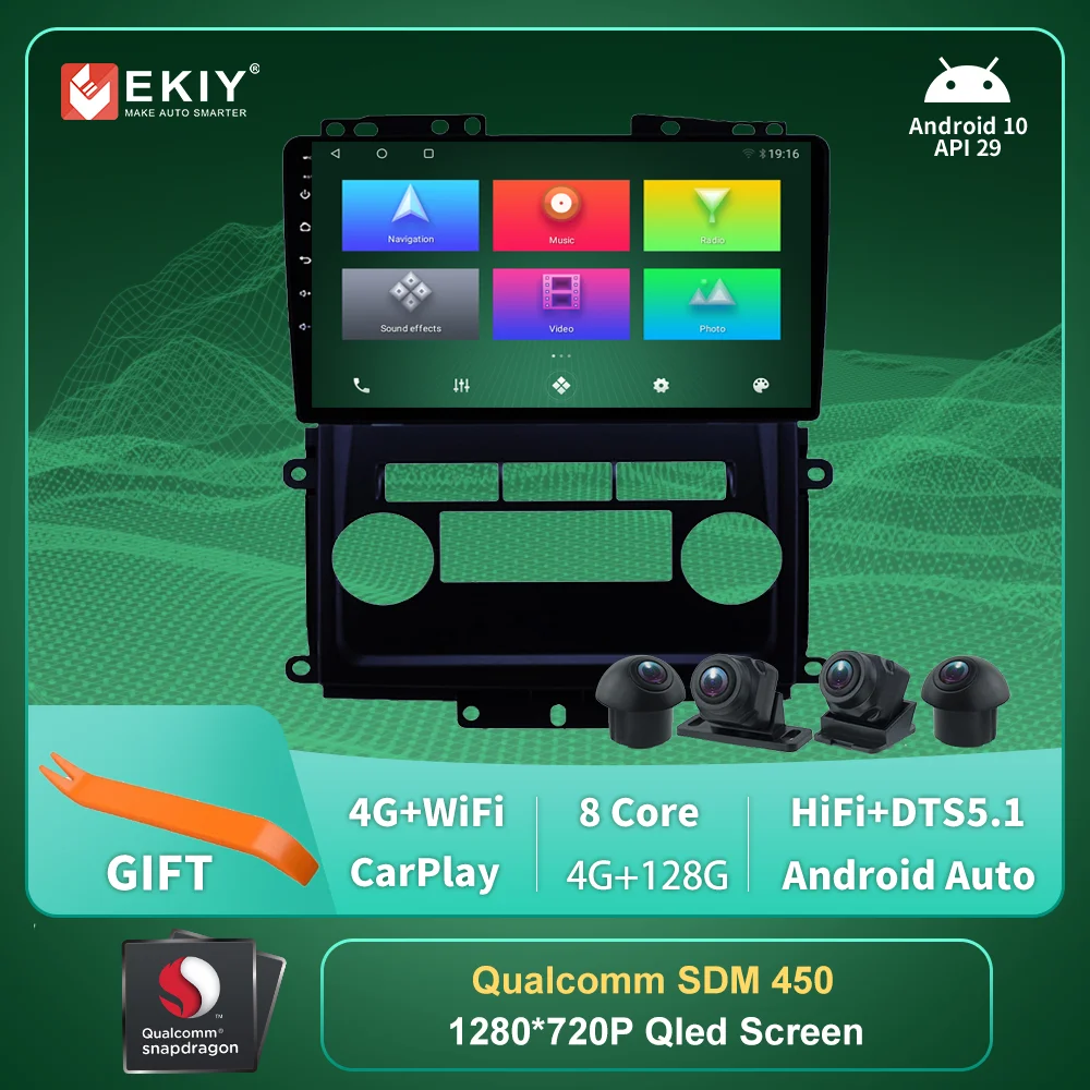 

Car Radio Android 10.0 Autoradio GPS Navigation Multimedia Video Player for Nissan Frontier Xterra 2009-2012 No 2din Carplay