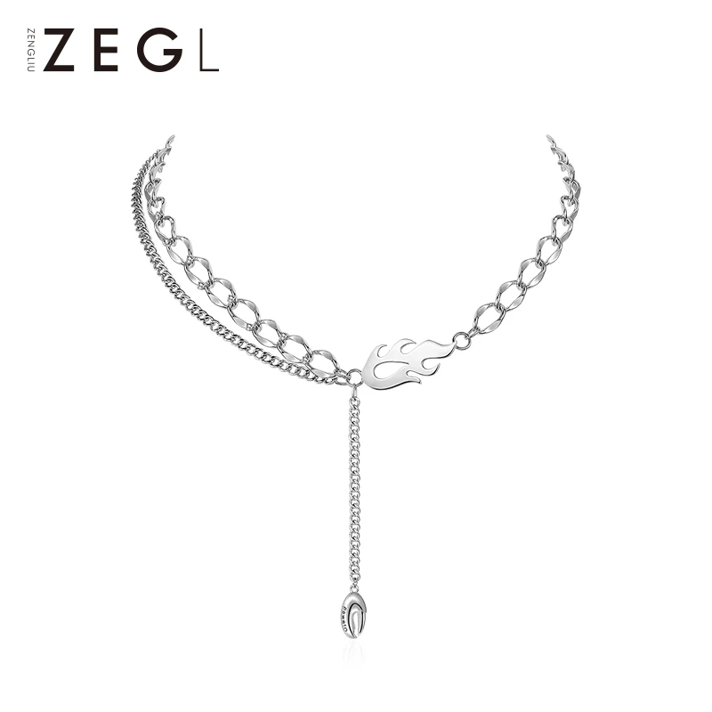 Преувеличенный декоративный дизайнерский горячий горшок серии ожерелье Пламя