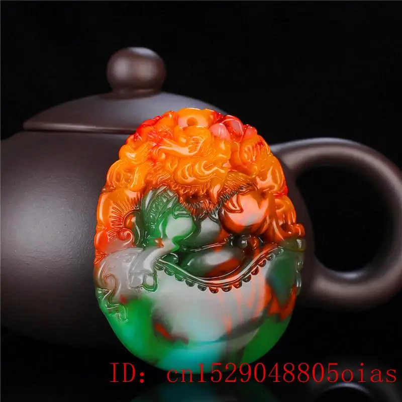 Природный цвет Hetian Нефритовый камень подвеска дракон китайский нефрит ювелирные