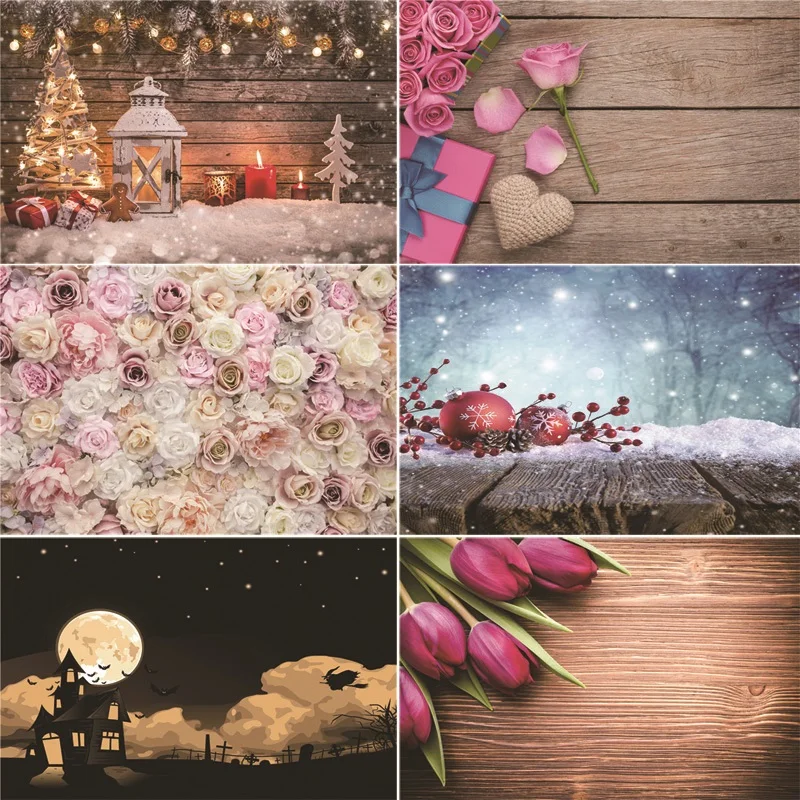 

ZHISUXI Vinyl Custom Photography Backdrops Prop Christmas Photography Background #200427-04