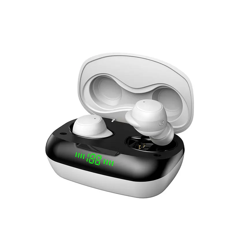 

New TWS Wireless Earbuds Bluetooth Headphones with Microphone Noise Cancelling Touch HD Binaural Call Earphone In Ear Waterproof