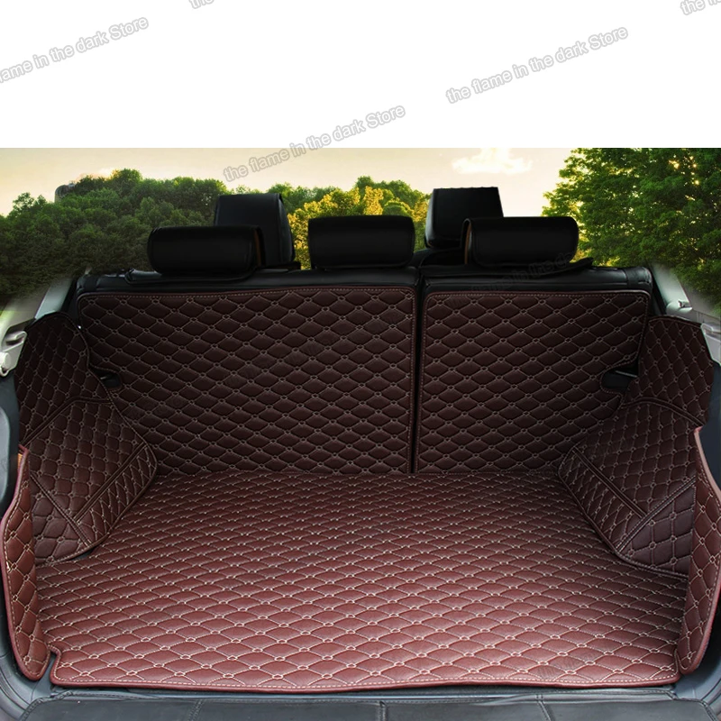 Коврик для багажника автомобиля из волоконной кожи lsrtw2017 renault koleos 2009 2010 2011 2012 2013 2014