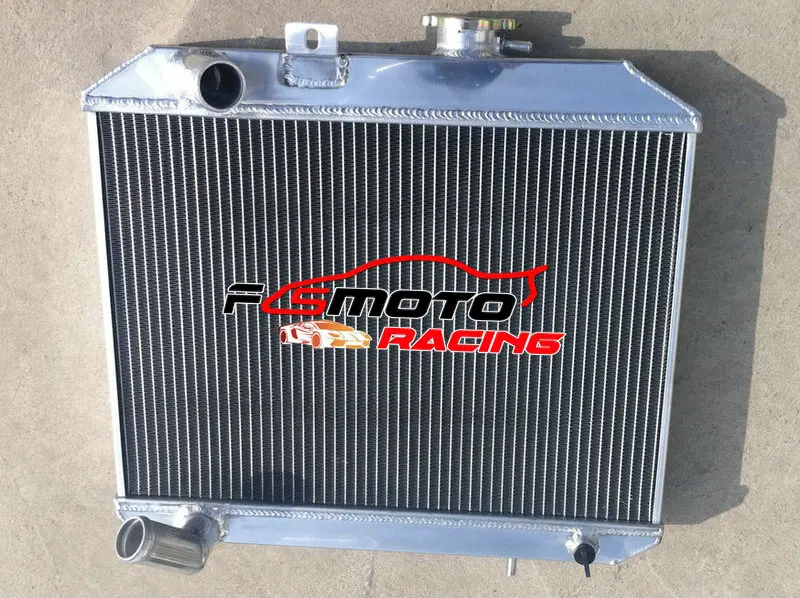 Aluminum Radiator For 1941-1952 Jeep Willys MB M38 MC 1-Ton Truck 463 473 CJ-2 CJ-3 FJ Jeepster 2.2L 2.4L 2.6L 3.7L 1942 1943 | Автомобили