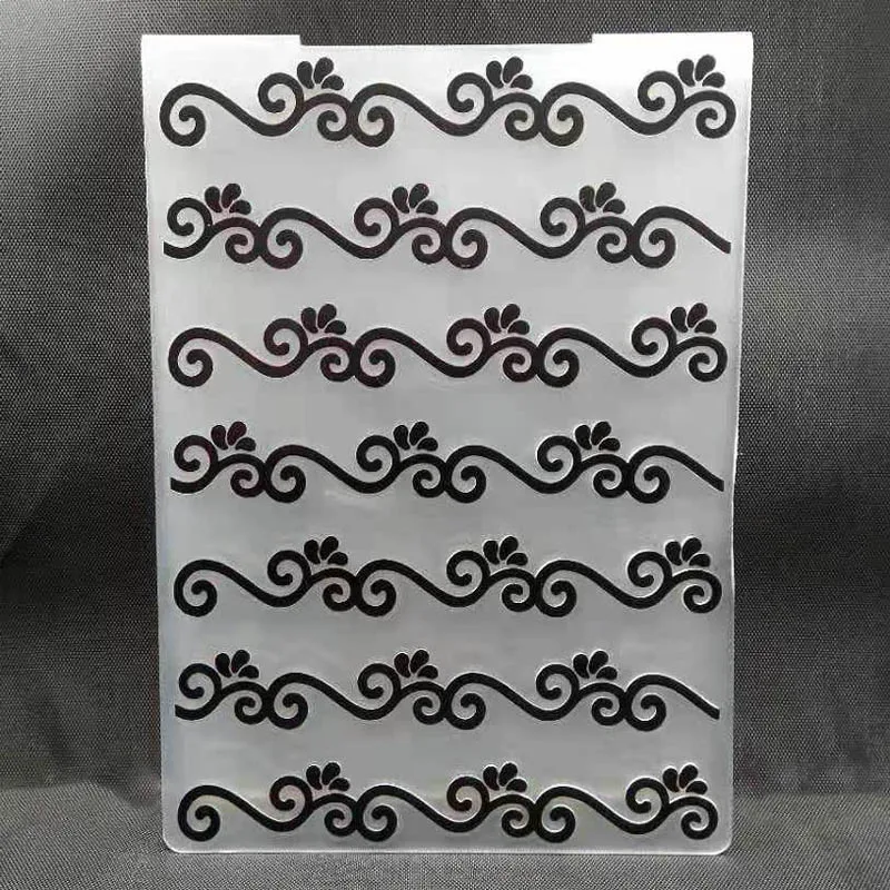 ZATWBS Красивая Ночная тиснение тарелки дизайн DIY бумаги Вырубные штампы