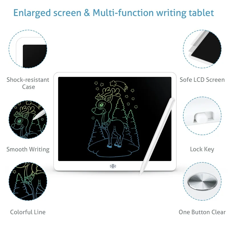 15 &quotцифровой графический планшет ЖК дисплей для письма рукописным вводом