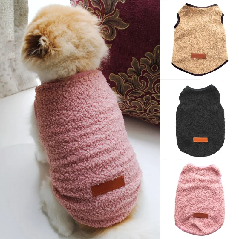 Теплая одежда для домашних животных милая куртка питомцев карамельных цветов
