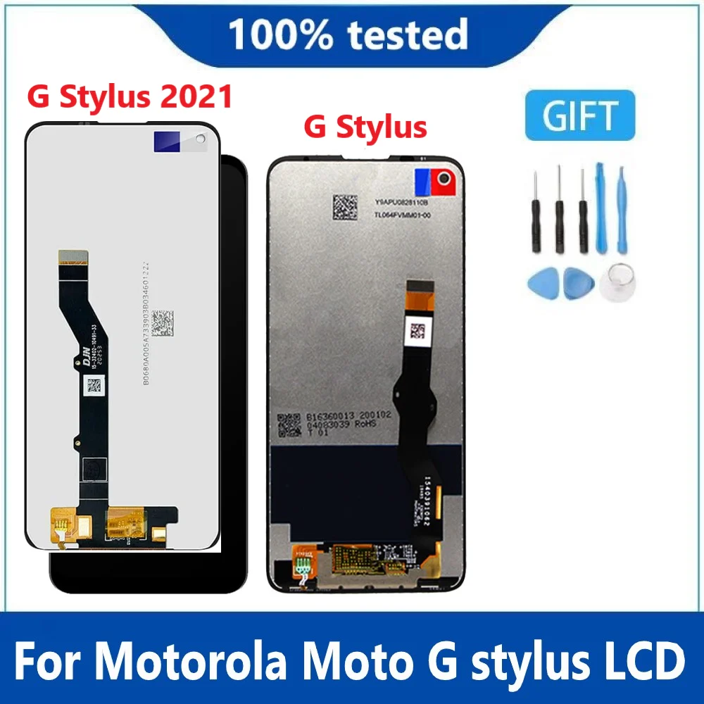 

Оригинальный чехол для Motorola Moto G стилус XT2043 XT2043-4 ЖК-дисплей ремонт и замена для MOTO G стилус 2021 ЖК XT2115