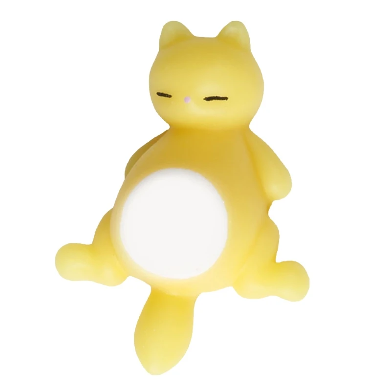 Juguete de gato blando 50LE para ni&ntilde;os, juguetes de descompresi&oacute;n de ventilaci&oacute;n, herramientas de ejercicio de la mano, estr&eacute;s contra la ansiedad, alivio, juguete hinchable-0