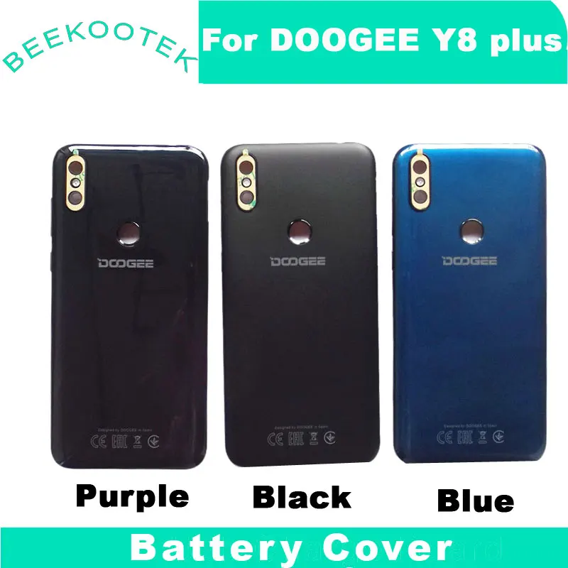 Оригинальный чехол для батареи Doogee Y8 Plus с теплоотводом запасной тонкий защитный