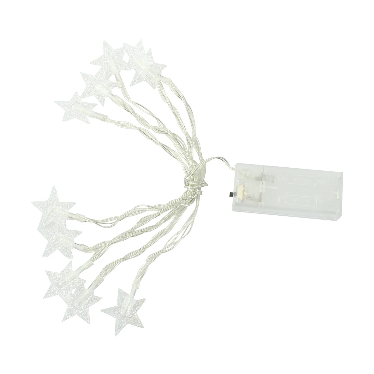 3 м 10 звезды СИД светильник гирлянды с пересекающимися мигающими звездами