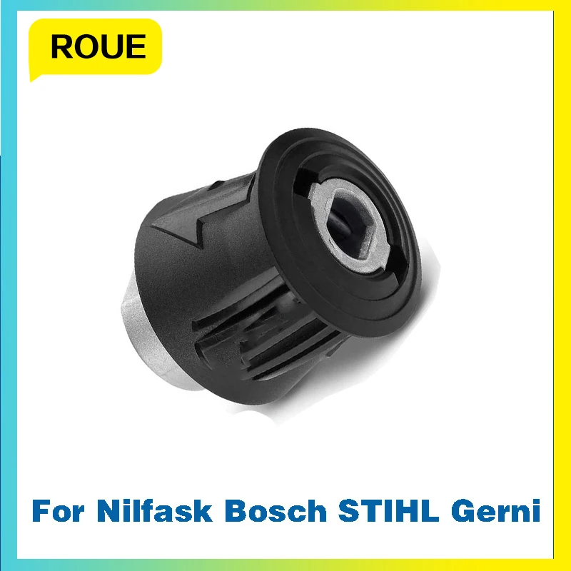 

For Nilfisk Stihl BOSCH High Pressure Washer Outlet Hose Adaptor Connecter Spray Wter Gun Car wash Hose Joint Accessories