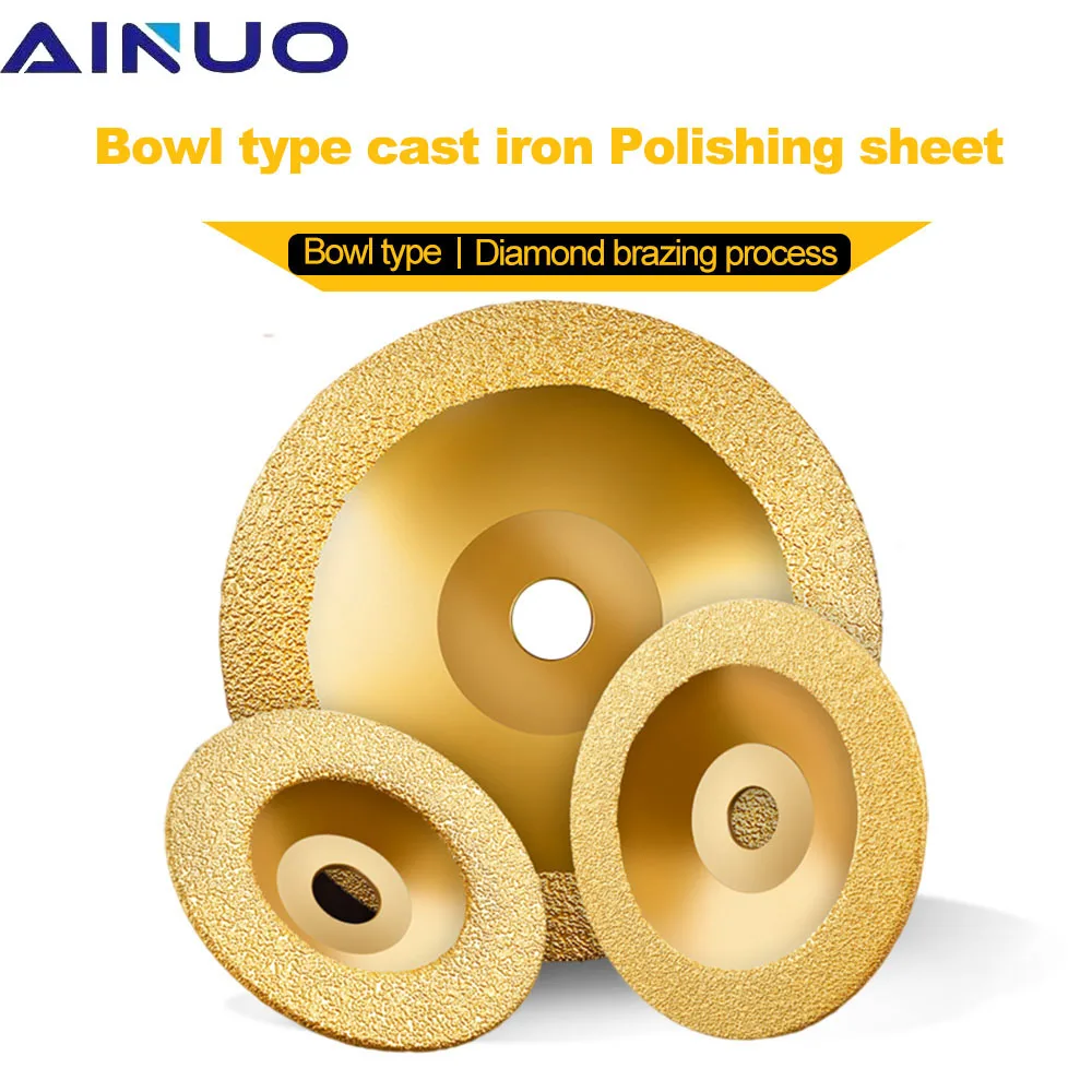 

Vacuum Brazed Circular Saw Blade Diamond Cutting Discs Glass Jade Marble Polishing Grinding 125mm 150mm 180mm