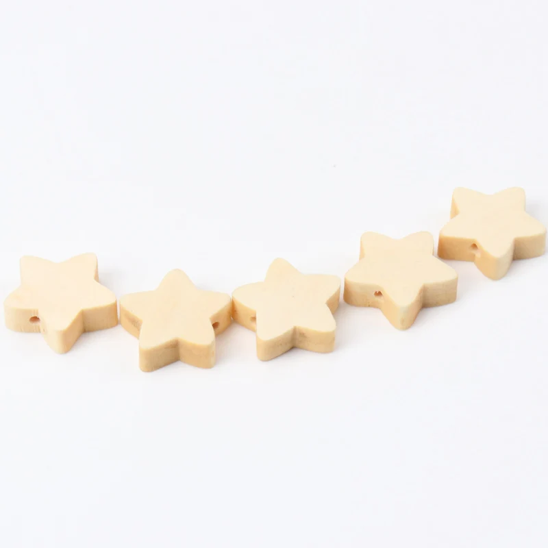 Бусины-разделители из натурального дерева 19 мм 20 шт. MT1482 | Украшения и аксессуары