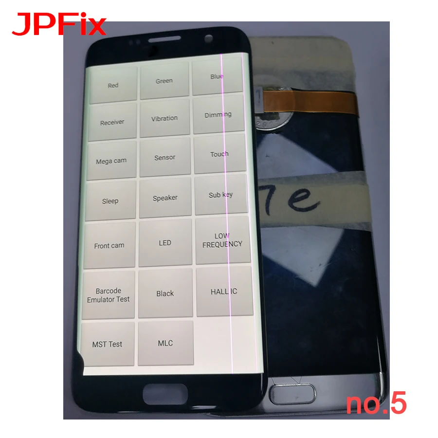 JPFix AMOLED для Samsung Galaxy S7 Edge G935FD G9350 G935A LCD сенсорный экран дигитайзер сборка Замена с