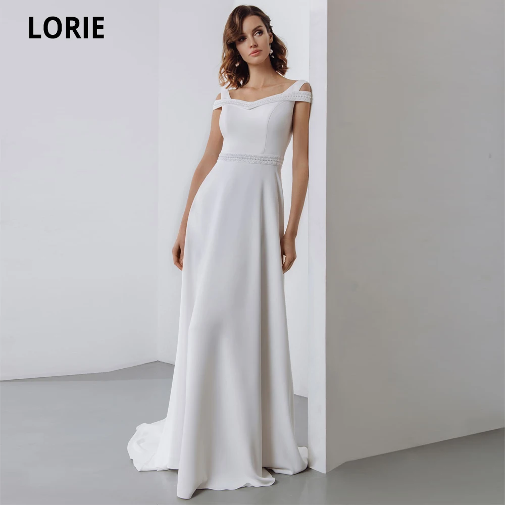 Booma мягкие атласные свадебные платья пляжные бохо большие размеры с открытыми