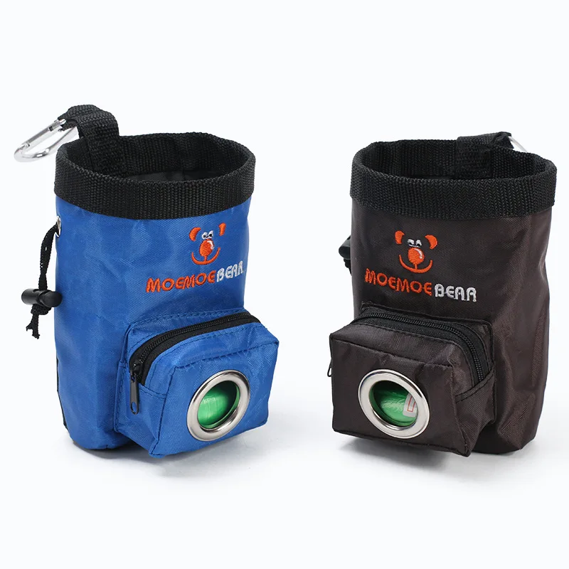 

Outdoor Portable Training Dog with 1PCS Waste Bag Pet Supplies Strong Wear Resistance Large Capacity Waist Bag Dog Treat Bag